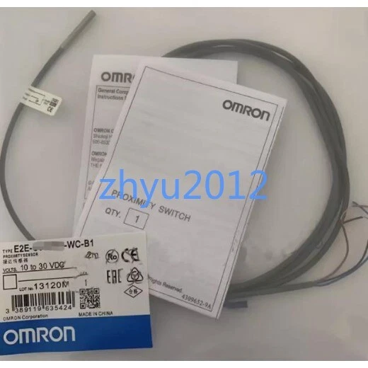 Omron E2E-C03N02-WC-B1 Proximity Switch 2M Free Shipping - Image 1 of 1