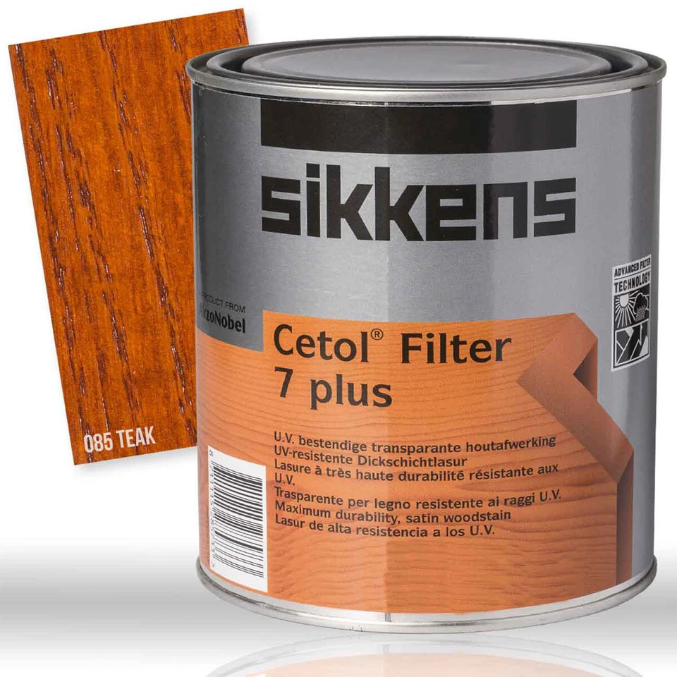 Sikkens Cetol Filter 7 Plus teak Streichlasur Dickschicht 2500ml - Bild 1 von 1