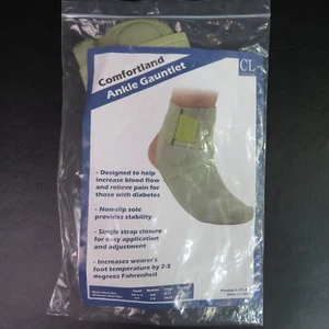 Comfortland Medical Ankle Gauntlet Unisex Size Small (Men's up to 6/Women's 4-6) - Picture 1 of 4