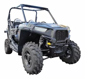 MudBusters Super Max guardabarros llamaradas para Polaris RZR 900 2015-2020 y 2021-25 Trail - Imagen 1 de 6