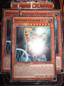 YU-GI-OH! COM DUNKER CUIRASSE U.A. LOT DE 3 (PLAYSET) CROS-FR086 EDITION 1 NEUF - Picture 1 of 1
