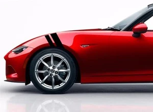 2"&3" Fender Hash Bar vinyl Rally Sport RACING STRIPES (Fits Mazda MIATA MX-5) - Picture 1 of 29