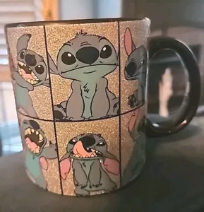 Disney's Stitch Oversized 20oz Ceramic Coffee Tea Mug Cup Excellent Condition - Picture 1 of 6