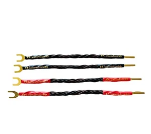 Cable de puente de altavoz Kimber 8 PR x4 (juego para 2 altavoces) - Imagen 1 de 5