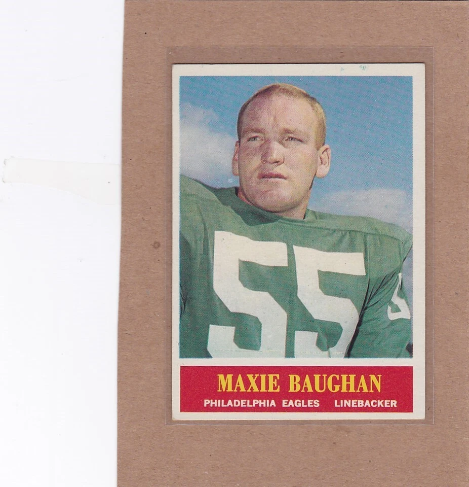 1964 PHILADELPHIA FOOTBALL MAXIE BAUGHAN #128 EAGLES EX+ *A18579 - Image 1 of 1