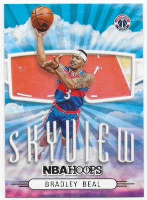2022-23 Hoops Skyview #17 Bradley Beal - Washington Wizards - Image 1 of 2