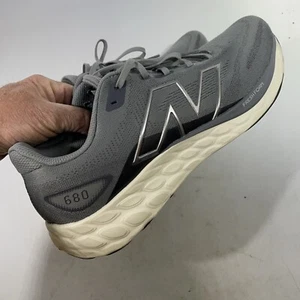 Scarpe da corsa New Balance da uomo 12 D Fresh Foam 680 V8 M680LG8 grigie - Foto 1 di 10
