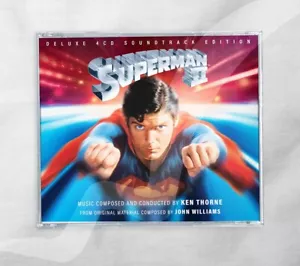 Superman II (1980) Deluxe Soundtrack Edition 4CD Ken Thorne - Imagen 1 de 2