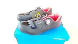 Shimano RP5 SH-RP501 Women Road Bike Shoes Navy EUR 37 US 5.5 - Picture 1 of 6