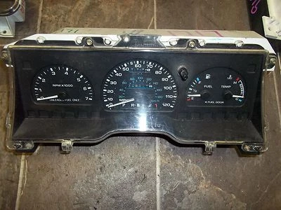 Ford Windstar 1995 1996 1997 analógico mph velocímetro clúster 169 k Foto 1 de 4