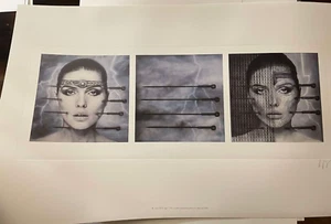 HR GIGER Kunstdruck Lithographie KOO KOO Debbie Harry Plate signed ed of 9800 - Bild 1 von 7