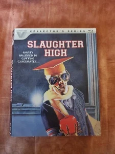 Slaughter High Vestron Bluray SLIPCOVER ONLY NO DISC OR CASE sticker Residue - Picture 1 of 3