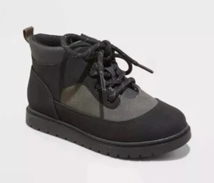 🐻 Toddler Boys' Han Boots Charcoal Gray - Cat & Jack - SIZE 5 - Picture 1 of 4