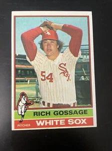 RICH GOSSAGE 1976 Topps Chicago White Sox #180 EX+ Baseball Card - Picture 1 of 4