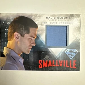 2012 Cryptozoic Smallville Davis Bloom Blue Shirt Wardrobe Card M10 - Picture 1 of 3