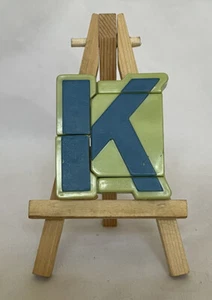 Vtg ALPHA-BOTS Letter K Transforming Letters Robots Action Figure Mattel 1985 - Picture 1 of 3