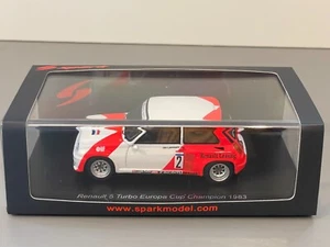 SPARK 1:43 SCALE RENAULT 5 TURBO EUROPA CUP CHAMPION 1983 MARLBORO - Picture 1 of 8