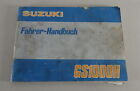 Operating/Driver's Guide Suzuki Motorcycle GS 1000 H Stand 04/1978