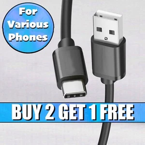 USB Type C Heavy Duty Universal Phone Charging Charger Data Sync Cable Lead - Picture 1 of 5