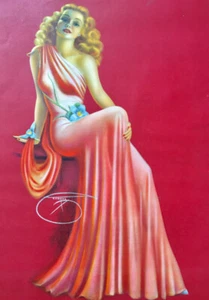 Billy DeVorss — pin-up — Socialite — chromo originale — 21 x 28 cm. — 1950. - Picture 1 of 3