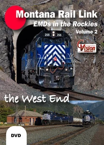 Montana Rail Link EMDs in the Rockies Volume 2 The West End DVD MRL Mullan Pass - Picture 1 of 1
