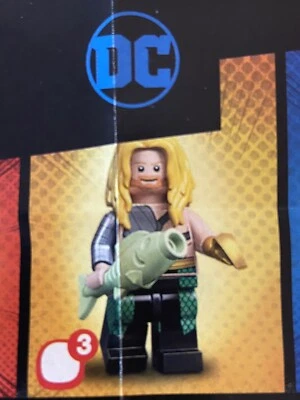 Lego DC Super Heroes Series Aquaman Minifigura #3 71026 Foto 1 de 2