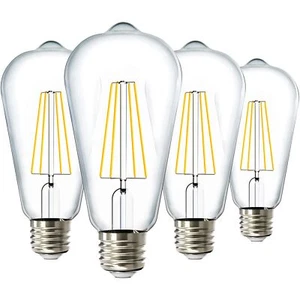 Sunco 4 Pack Dusk to Dawn Light Bulbs LED Edison 3000K Warm White, CRI90 7W E... - Picture 1 of 7