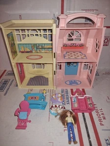 Fisher Price Sweet Street salone di bellezza negozio di animali mobili bambola 2001 - Foto 1 di 6