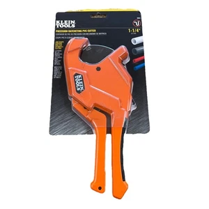 Klein Tools 50044 Precision Ratcheting PVC Cutter 1-1/4-in - New Sealed - Picture 1 of 6