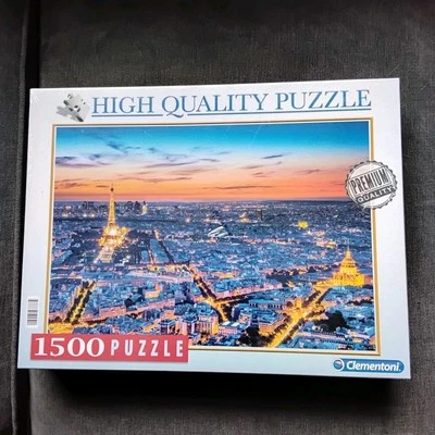 Clementoni 1500 шт. пазл «ВИД НА ПАРИЖ» - в заводской упаковке  - Изображение 1 из 2