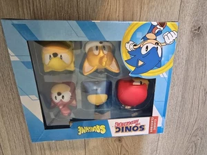 Sonic the Hedgehog Classic SquishMe 5-Pack SEGA Official Boxed New - Picture 1 of 4