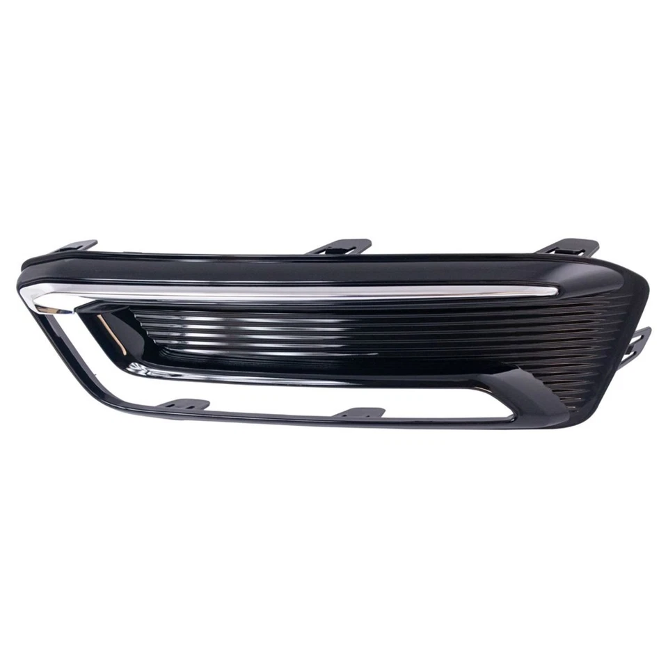 Bisel de luz antiniebla cromado y negro para Chevrolet Impala 2014-2019 Foto 1 de 3