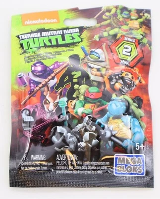 Teenage Mutant Ninja Turtles - Mega Bloks - Series 2- Minifigure Blind Bag - - Image 1 of 2