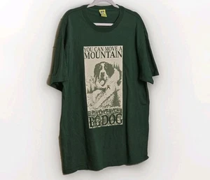 Camiseta Vintage Big Dogs Santa Bárbara Verde San Bernardo XL - Imagen 1 de 7