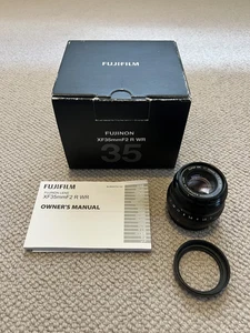 Fujifilm XF 35mm f/2 R WR lens - excellent condition + original packaging - Picture 1 of 6