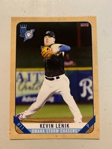 2018 Kevin Lenik Card Omaha Storm Chasers Team Card - Picture 1 of 1