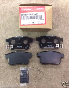 Genuine OEM Honda Accord Rear Brake Pad Set 08-17 Brakes Pads Acura TSX 09-14 - Picture 1 of 2