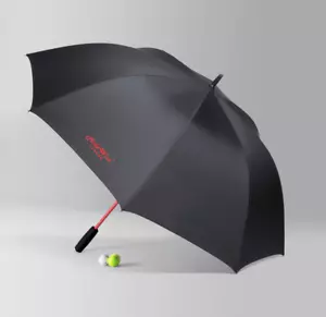 Lujo Paraguas Recto Grande Ultra Fuerte Anti-UV Automático Gris Palo Brolly - Imagen 1 de 7