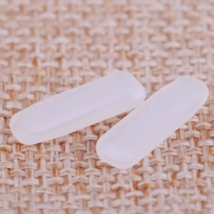 für IC! Berlin Brillen Schwarz Weiß Nose pads 2 Paar Nasenpads zum Aufstecken - Bild 1 von 3