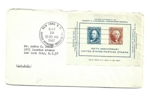 WG 948 Estampilla Centenario S/S Sin Encache, Dirección Escrita, Tamaño Monarca FDC - Imagen 1 de 1