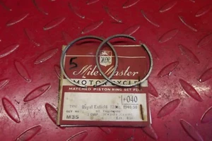 ANILLOS DE PISTÓN ROYAL ENFIELD ENSIGN 125 +.040 DE GRAN TAMAÑO 5 - Imagen 1 de 2