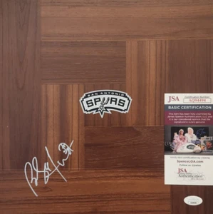 Becky Hammon Signed Floorboard w/ JSA COA San Antonio Spurs Las Vegas Aces - Picture 1 of 2