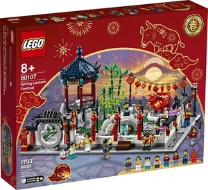 LEGO 80107 PRIMAVERA LANTERM FESTIVAL CINESE NUOVO ANNO SERIE 1793PCS - Foto 1 di 8