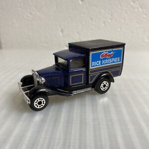 Rice Krispies Delivery Truck Model A Ford Vintage 1979 Matchbox Kellogg's 