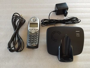 Siemens Gigaset 4110 ISDN Haustelefon Telefon Kabellos Schnurlostelefon Gebrauch - Bild 1 von 5