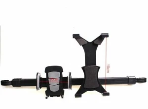 Car Back Seat Headrest Holder Mount Multifunctional Tablet Phone Bracket 360° - Afbeelding 1 van 8