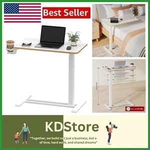 Tragbarer verstellbarer Stehpultwagen mit Getränkehalter - perfekt für jeden Raum - Bild 1 von 11