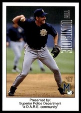 1997 Milwaukee Brewers Police Tim Unroe Milwaukee Brewers #NNO