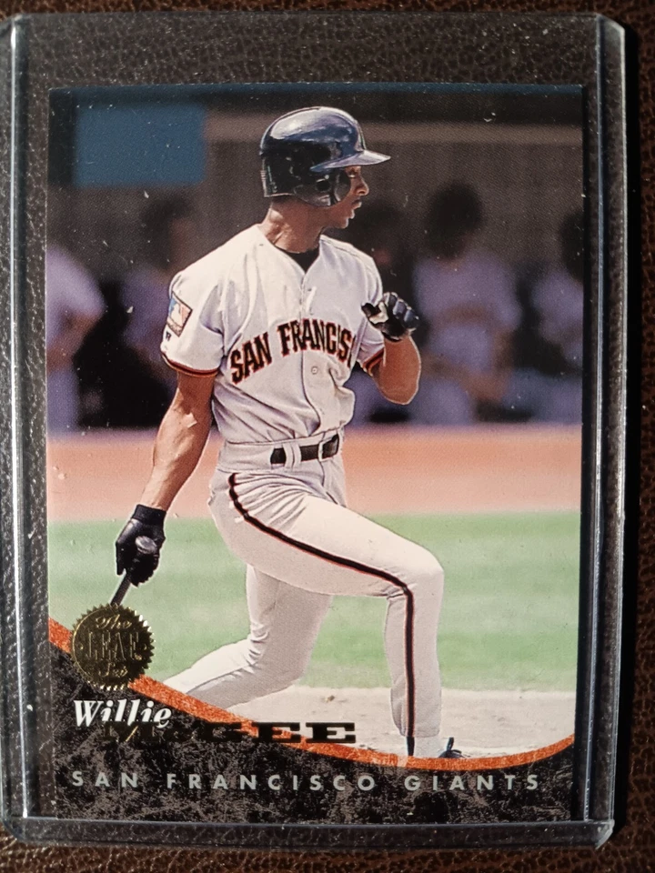 WILLIE McGEE GIANTS 1994 THE LEAF SET BASEBALL #366 - Image 1 of 1