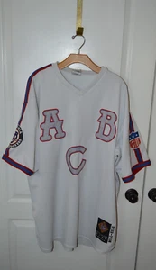 Maglia da baseball vintage NLBM Negro League uomo 3XL Atlanta nera crackers # 1 - Foto 1 di 23